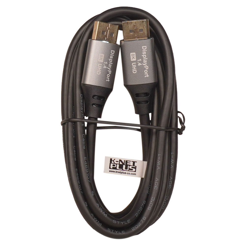 Knet Plus Display Port 1.4 8K Cable 1.8 m 1