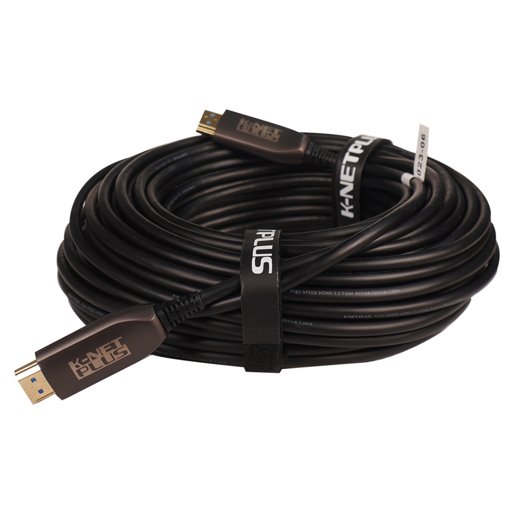 کابل ۲.۰ HDMI فیبر نوری کی نت پلاس ۲۰ متری KP-CHAOC200